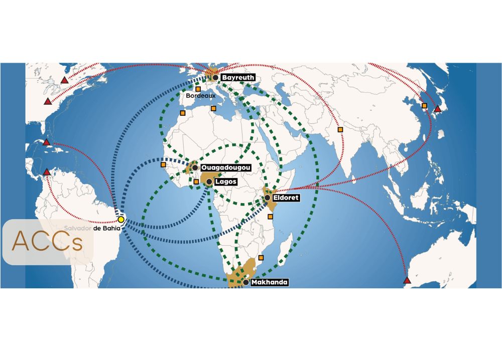 Map four ACCs