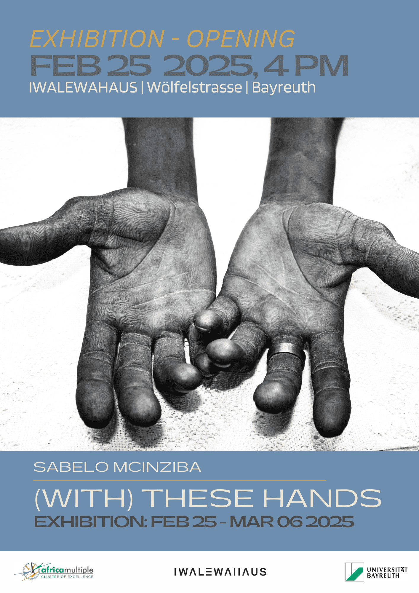 Poster "With these Hands" by Sabelo Mcinziba