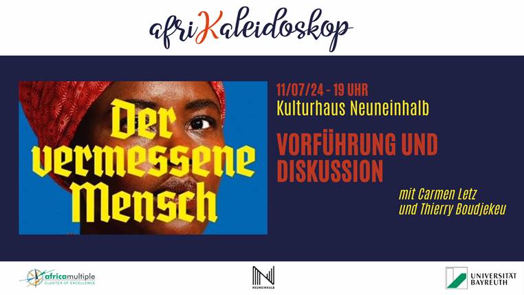 Einladung zum Film "Der vermessene Mensch"